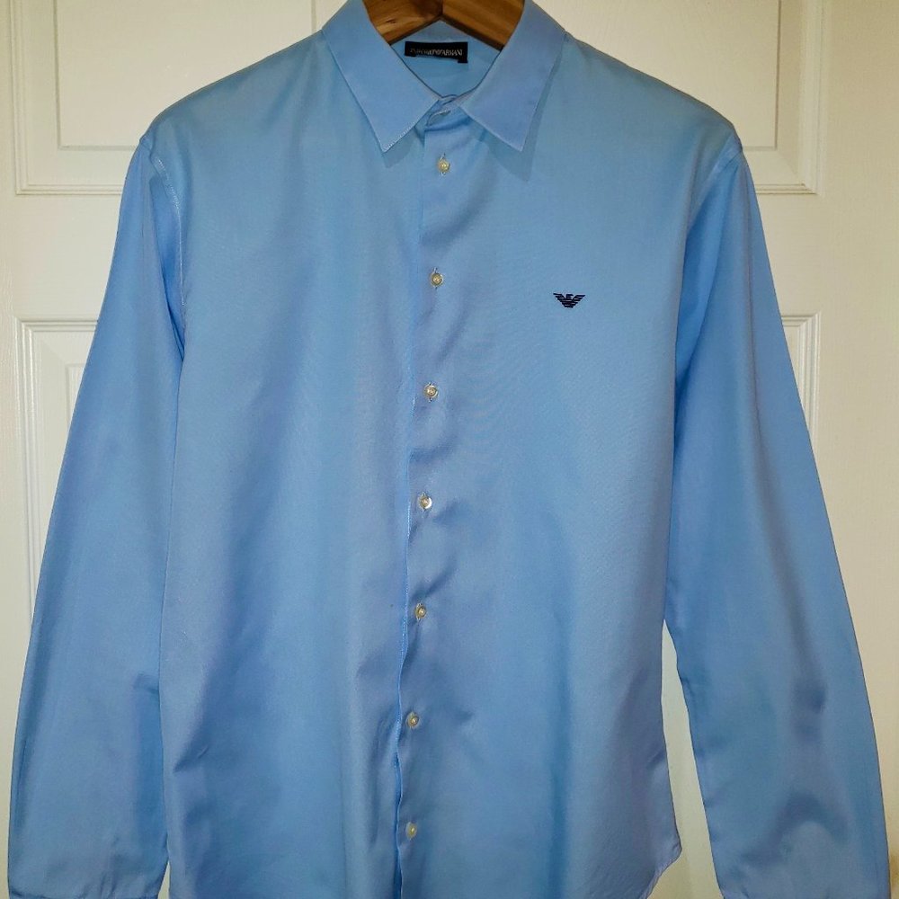 Emporio Armani Shirt XL Blue
